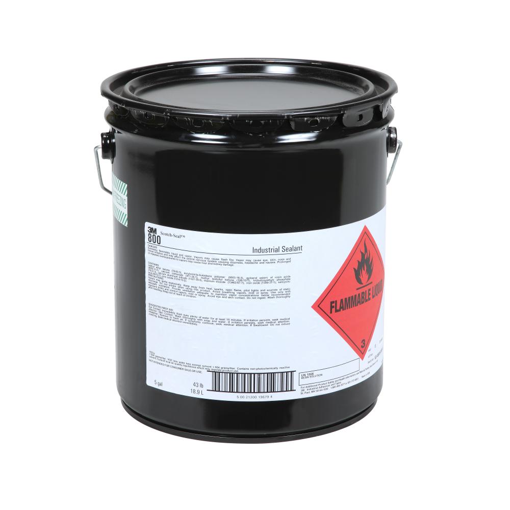 3M™ Scotch-Seal™ Industrial Sealant, 800, reddish brown, 5 gal (18.92 L), pail