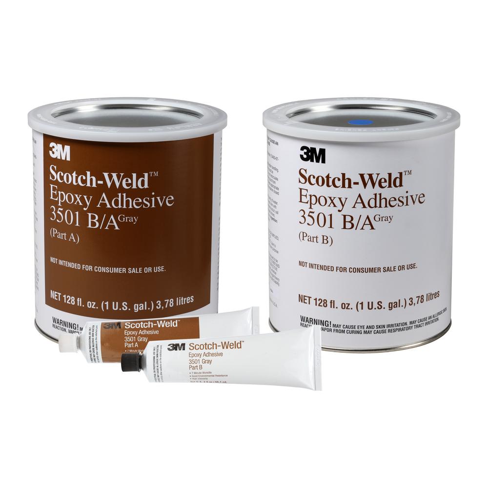 3M™ Scotch-Weld™ Epoxy Adhesive, EC-3501 B/A, gray, 2 oz tube kit