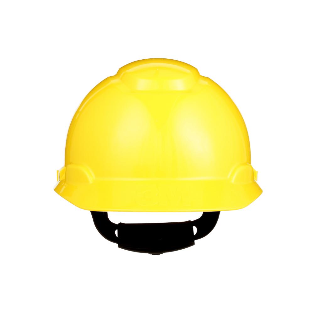 3M™ Ratchet Adjustment Front Brim Hard Hat CHH-R-Y6-PS, Yellow, Non-Vented, 6/Case