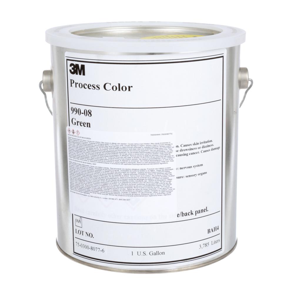 3M™ Transparent Process Colour, 990-08, green, 1 gallon (3.8 L)