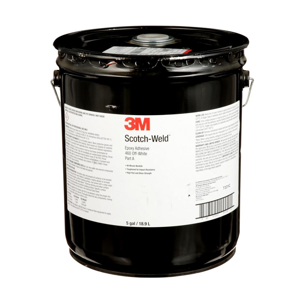 3M™ Scotch-Weld™ Epoxy Adhesive, DP460, white, 5 gal. (19 L)