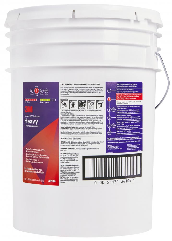 3M™ Perfect-It™ Gelcoat Heavy Cutting Compound