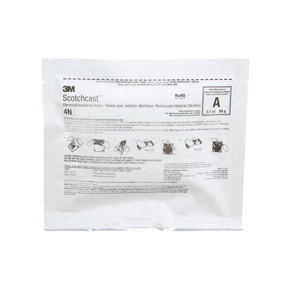 3M™ Scotchcast™ Electrical Insulating Resin 4N-A, Black, 3.1 oz, 10/Case