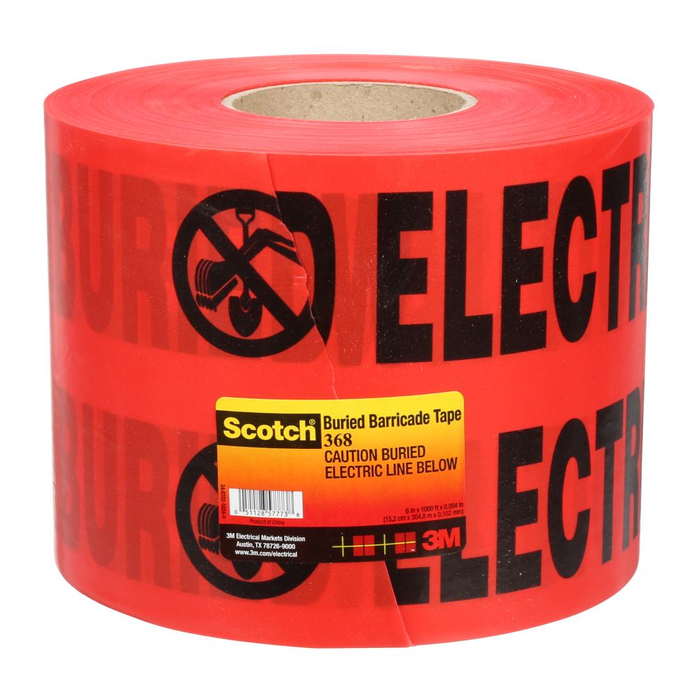 Scotch® Buried Barricade Tape