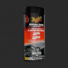 3M 7100216403 - MEGUIAR'S® NATURAL SHINE PROTECTANT WIPES G4100C