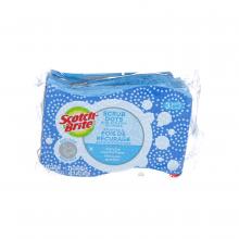 3M 7100227367 - Scotch-Brite® Scrub Dots Non-Scratch Scrub Sponge, 3/pack