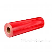 3M 7000004889 - 3M™ High Intensity Prismatic Reflective Sheeting 3932, Red, 48 in x 50 yd