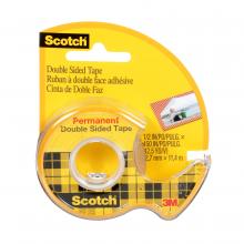3M 7100141518 - Scotch® Double Sided Tape, 137-ESF, 1/2 in x 12.5 yd (12.7 mm x 11.4 m)