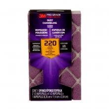 3M 7010410803 - 3M™ Pro Grade Precision™ Dust Channeling Sanding Sponge 2504TRI-220-CH