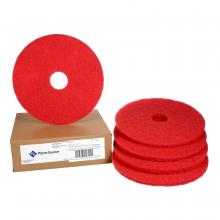 3M 7100116217 - Prime Source Red Buffing Pad 5100PS, 17 in (431.8 mm), Private Label