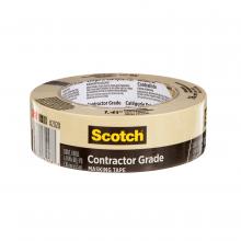 3M 7100186347 - Scotch® Contractor Grade Masking Tape, 2020-36AP, 1.41 in x 60.1 yd (36 mm x 55 m)