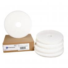 3M 7100116176 - Prime Source White Polishing Pad 4100PS, 17 in (431.8 mm), Private Label