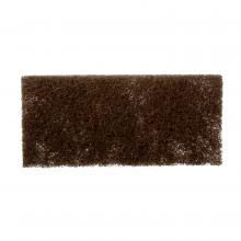 3M 7000002408 - 3M™ Doodlebug™ Brown Scrub 'n Strip Pad, 8541, 118 mm x 254 mm (4.625 in x 10 in)