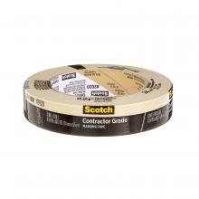 3M 7100186422 - Scotch® Contractor Grade Masking Tape, 2020-24AP, 0.94 in x 60.1 yd (24 mm x 55 m)