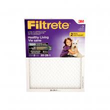 3M 7100136579 - Filtrete™ Healthy Living Ultra Allergen Filter, MPR 1500, 20 in x 25 in x 1 in, 2 per pack