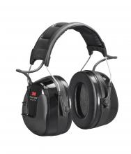 3M 7100089369 - 3M™ PELTOR™ WorkTunes™ Pro AM/FM Radio Headset, Black, Hard Hat Attached