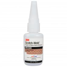 3M 7100039201 - 3M™ Scotch-Weld™ Plastic & Rubber Instant Adhesive, PR1500, clear, 0.71 fl. oz. (20 ml)