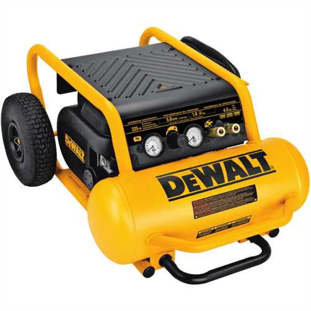 1.6 HP Continuous, 225 PSI, 4.5 Gallon Compressor