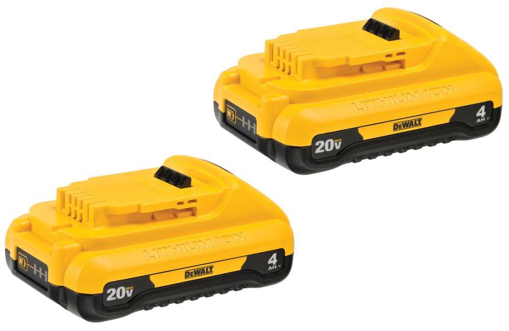 20V MAX LI-ION COMPACT BATTERY 2-PACK (4.0 AH)