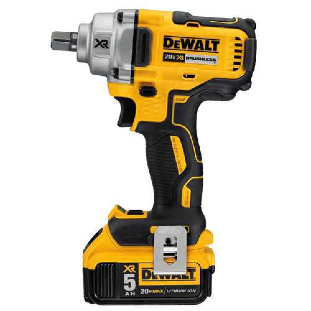 20V MAX* XR(R) 1/2 in. Mid-Range Cordless Impact Wrench with Detent Pin Anvil Kit