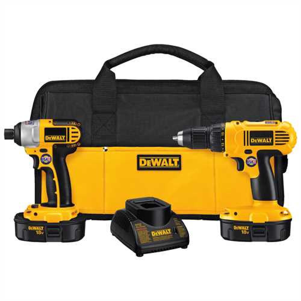 18V Cordless Compact Drill / Impact Combo Kit