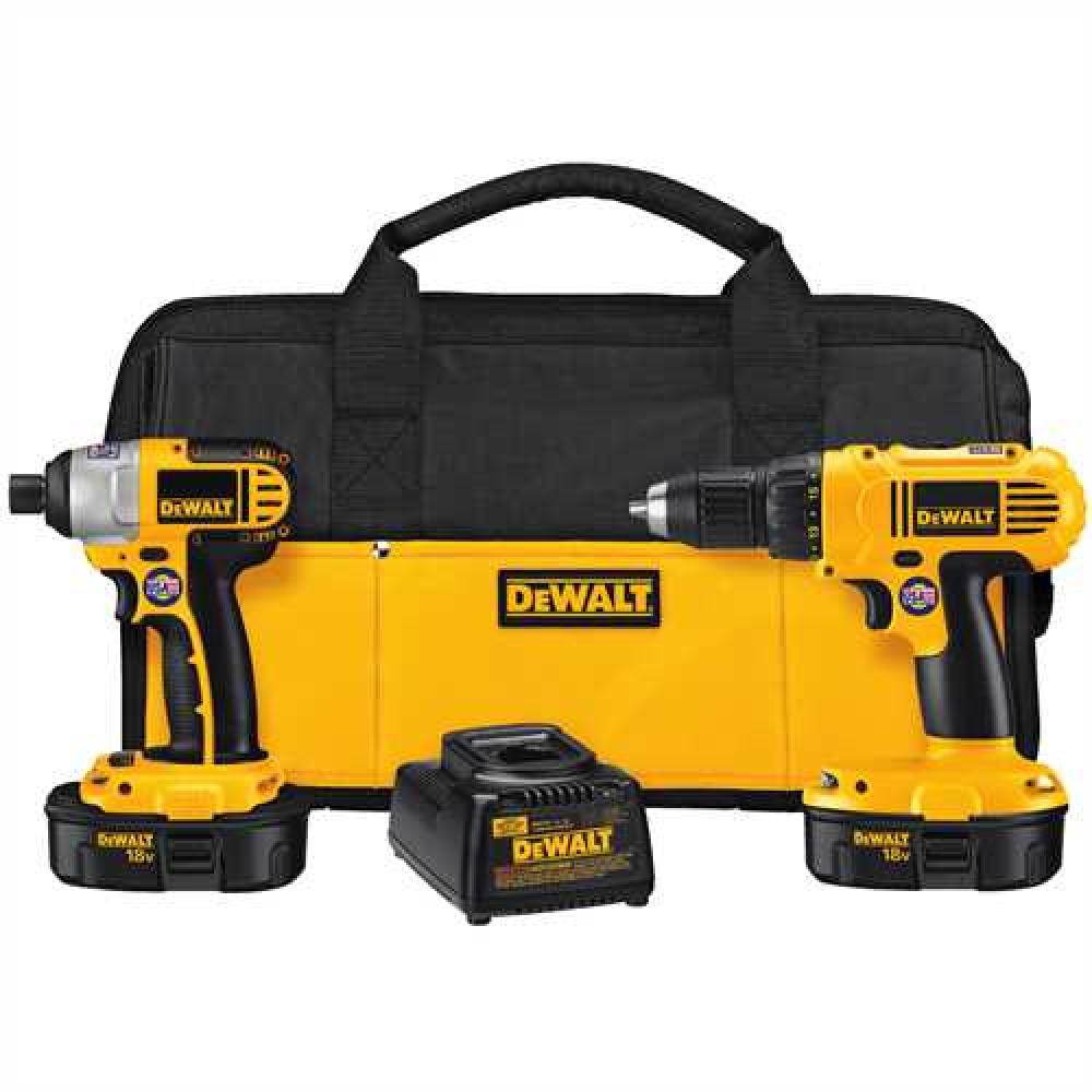 18V Cordless Compact Drill / Impact Combo Kit