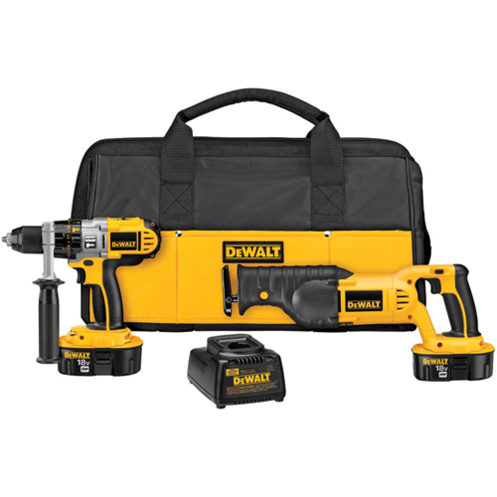 18V Cordless XRP(TM) Hammerdrill / Reciprocating Saw Combo Kit