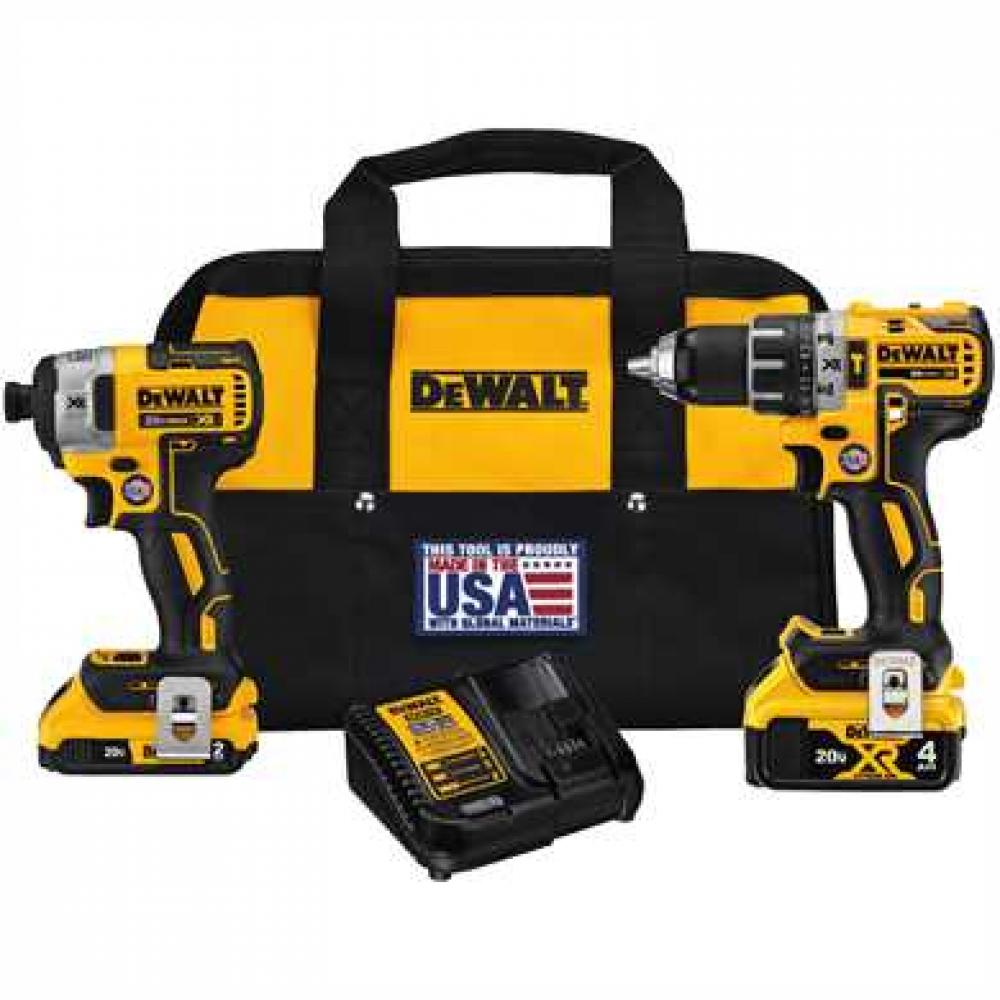 20V MAX* XR(R) Hammer Drill/Driver & Impact Driver Combo Kit