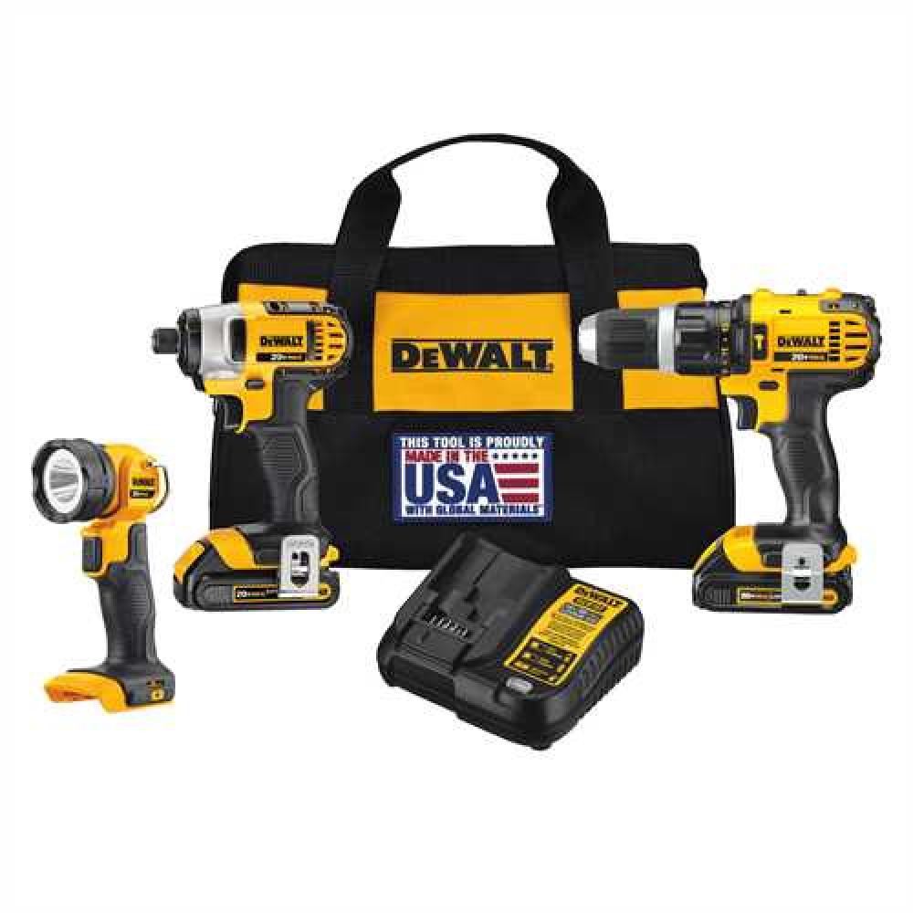 20V MAX* Compact 3-Tool Combo Kit