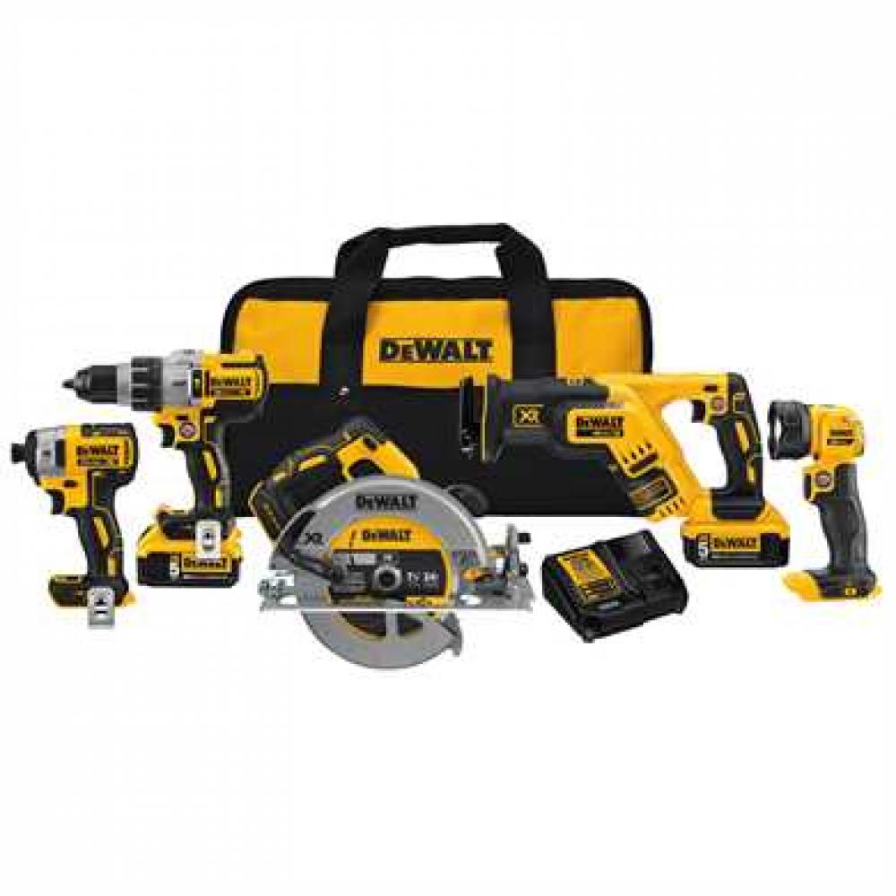 20V MAX* XR(R) 5-Tool Combo Kit