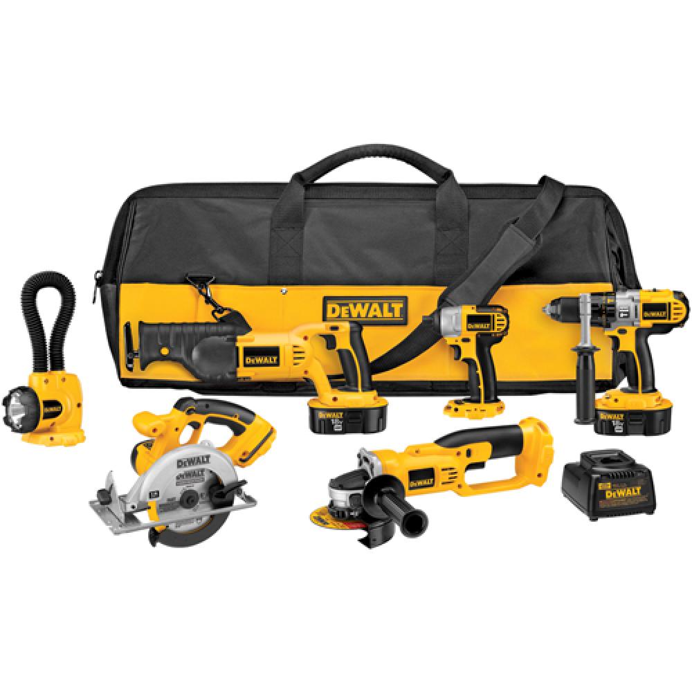 18V Cordless XRP(TM) 6-Tool Combo Kit