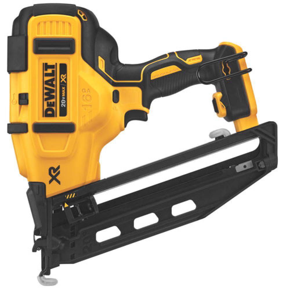 20V MAX* XR(R) 16 GA Angled Finish Nailer - Tool Only