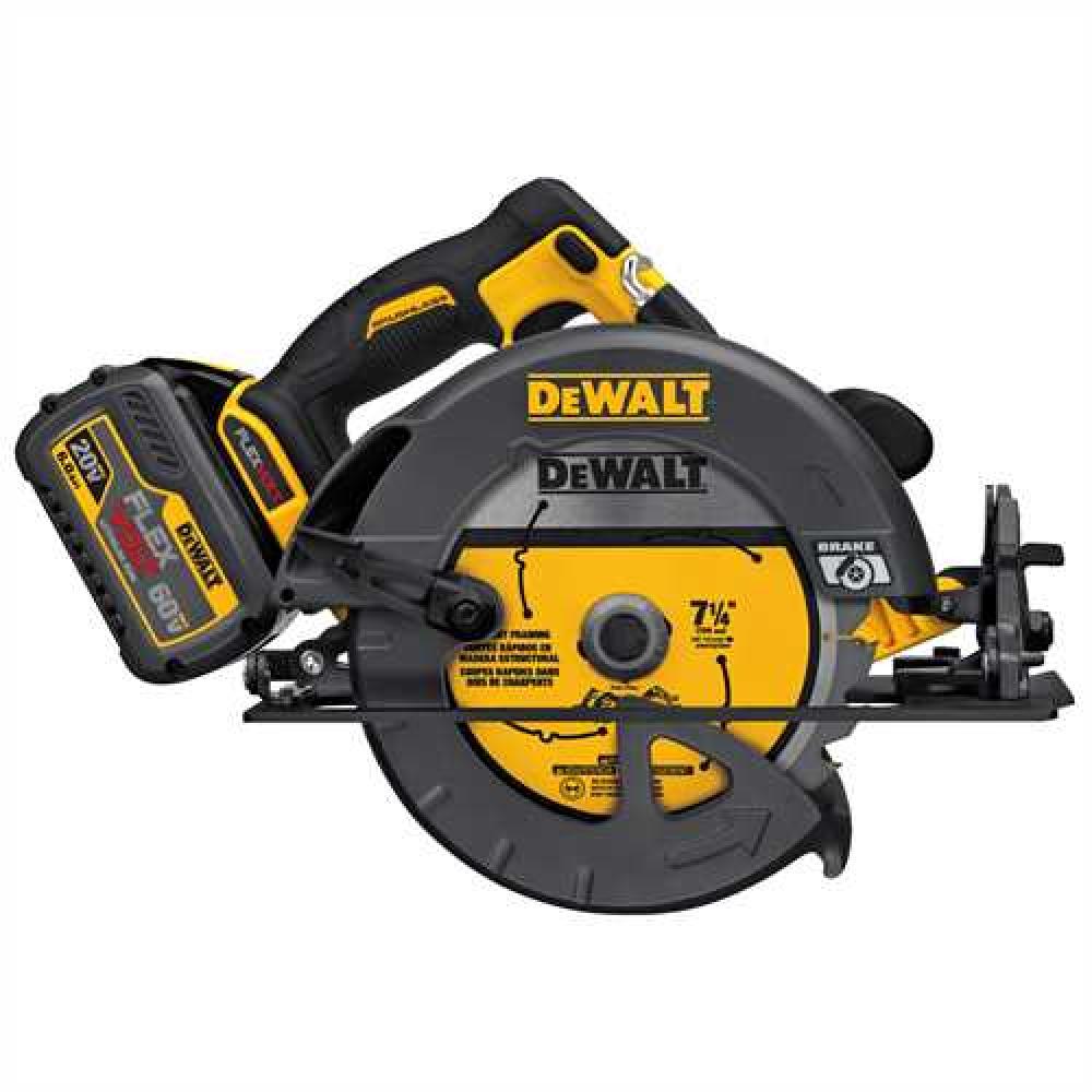 FLEXVOLT(R) 60V MAX* 7-1/4 in. (184  mm..) CIRCULAR SAW w/Brake Kit