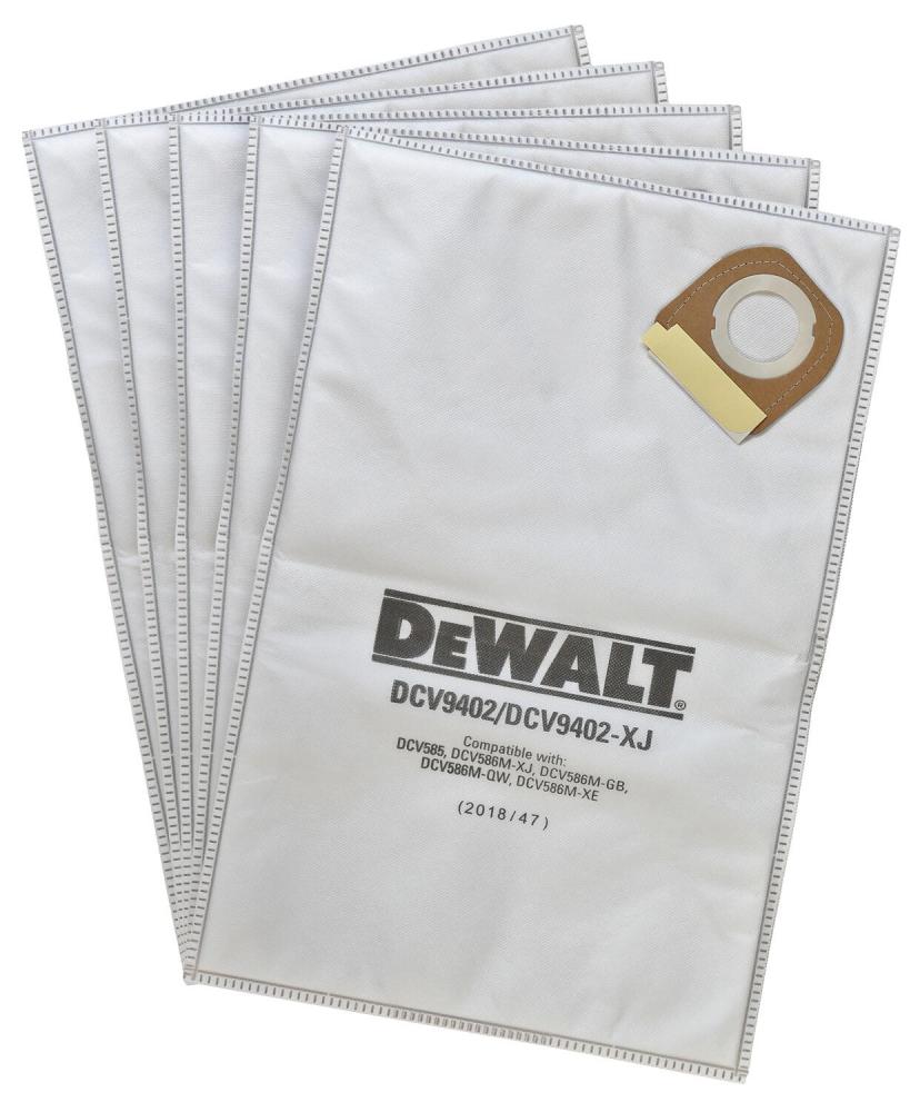 REPLACEMENT FLEECE FILTER BAGS 5-PACK (FOR DCV585)