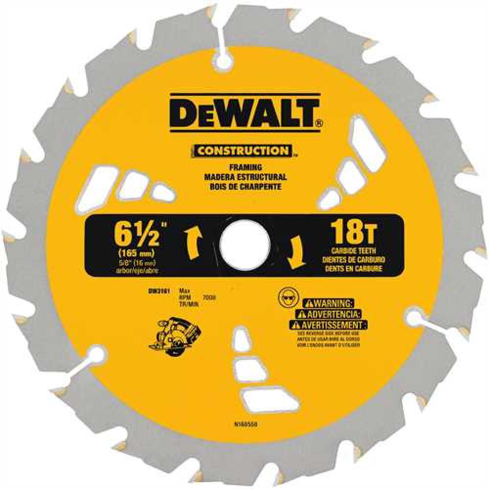 6-1/2&#34; 18T Carbide Thin Kerf Circular Saw Blade