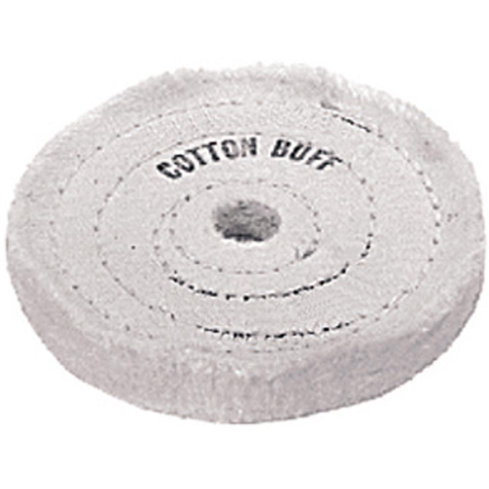 6&#34; cotton polishing buff 5/8 arbor