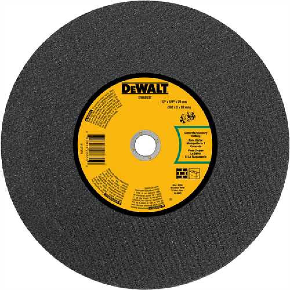 12&#34; x 1/8&#34; x 20mm Concrete/Masonry Portable Saw Cut-Off Wheel