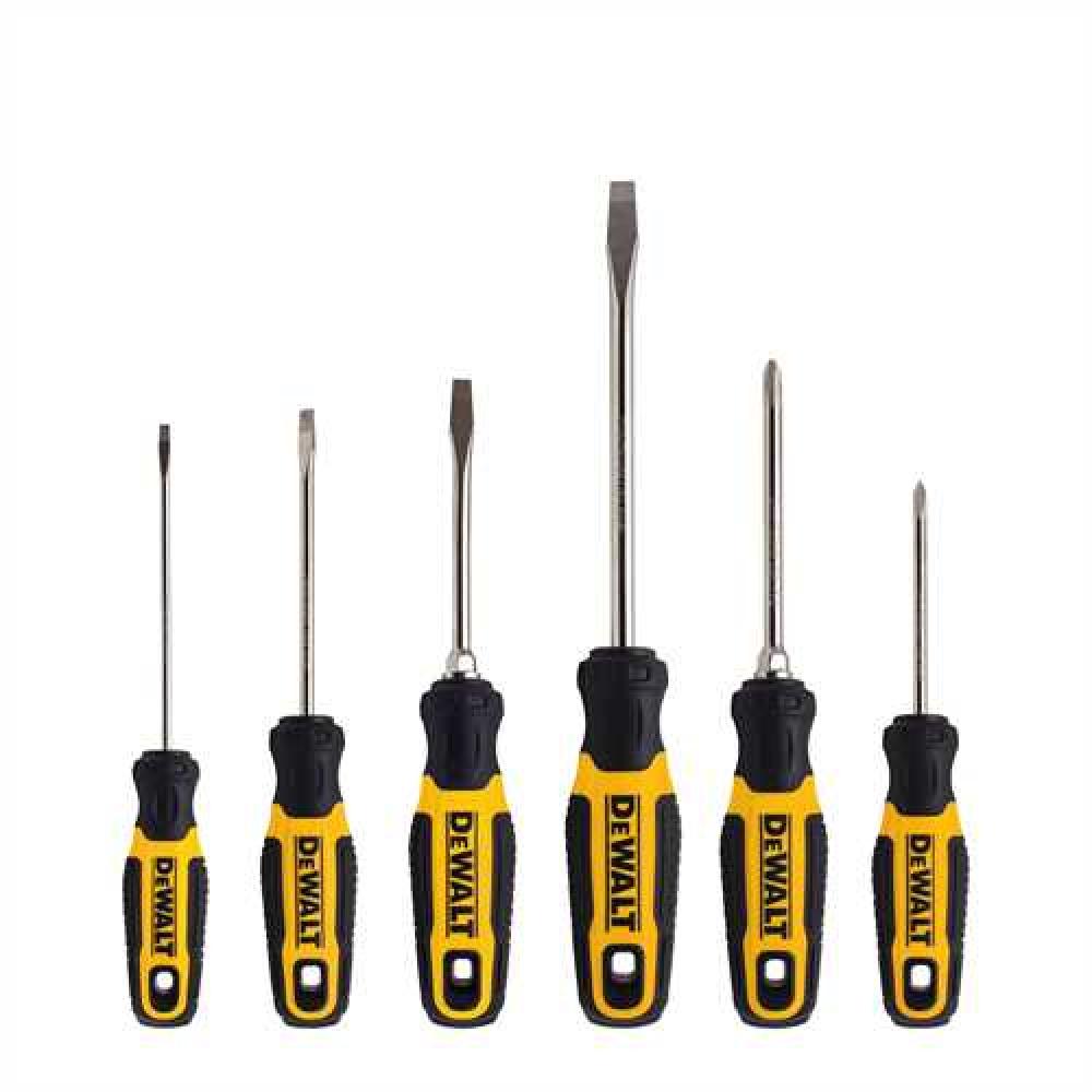 6 Piece Combination Screwdriver Set