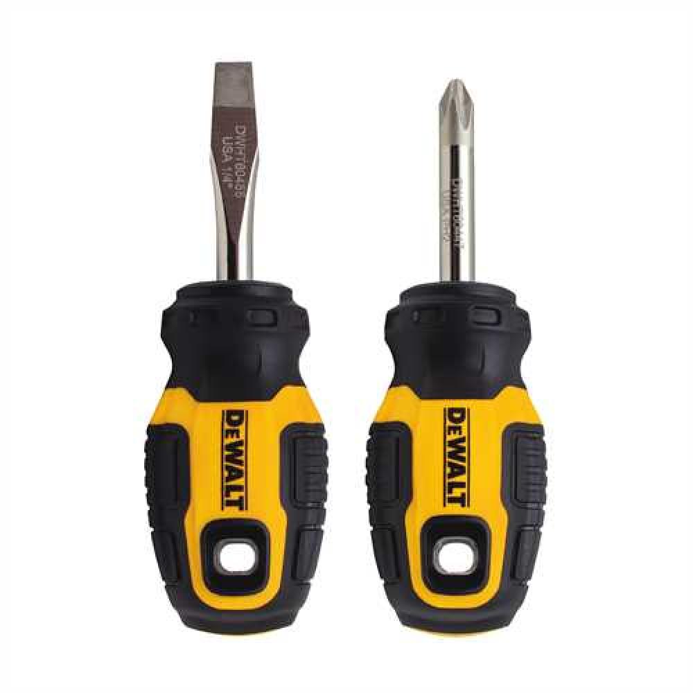 2 Piece Stubby Screwdriver Set