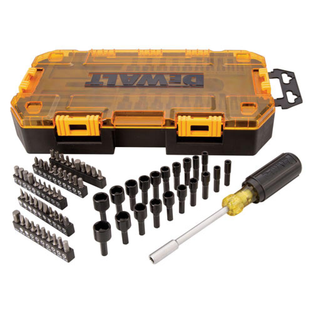 70 pc 1/4&#34; Multi-Bit & Nut Driver Set