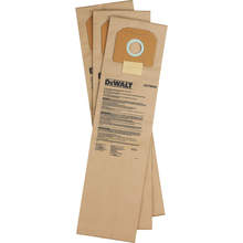 DeWalt D279042 - BAGS, PAPER FILTER FOR D27904