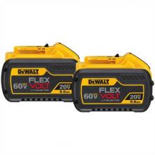 DeWalt DCB609-2 - 20V/60V MAX* FLEXVOLT 9.0 Ah Battery 2pk