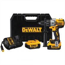 DeWalt DCD996M2V - 20V MAX* XR Lithium Ion Brushless 3-Speed Hammerdrill Kit with Vehicle Charger