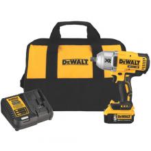 DeWalt DCF899P1 - 20V MAX* XR(R) High Torque 1/2" Impact Wrench w. Detent Pin Anvil Kit (5.0Ah)