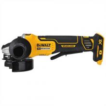 DeWalt DCG413B - 20V MAX* XR(R) 4.5 in. Paddle Switch Small Angle Grinder with Kickback Brake (Tool Only)