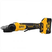 DeWalt DCG413FR2 - 5 in. 20V MAX* XR(R) Flathead Paddle Switch Small Angle Grinder Kit with Kickback Brake