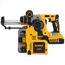 DeWalt DCH273P2DH - 20V Max XR Brushless 1 L-Shape SDS Plus Rotary Hammer Kit with On Board Dust Extractor