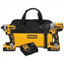 DeWalt DCK299M2 - 20V MAX* Cordless Brushless XR(R) Hammerdrill & Impact Driver Combo Kit (4.0AH)