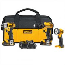 DeWalt DCK381C2 - 20V MAX* Lithium Ion 3-Tool Combo Kit