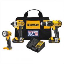 DeWalt DCK384C2 - 20V MAX* Compact 3-Tool Combo Kit